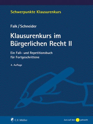 cover image of Klausurenkurs im Bürgerlichen Recht II